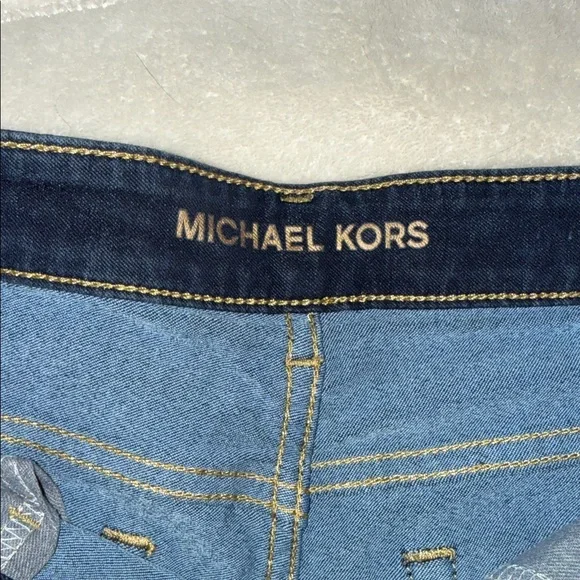 Michael Kors Women's Skinny Jeans in Dark Navy - Picture 2 of 6